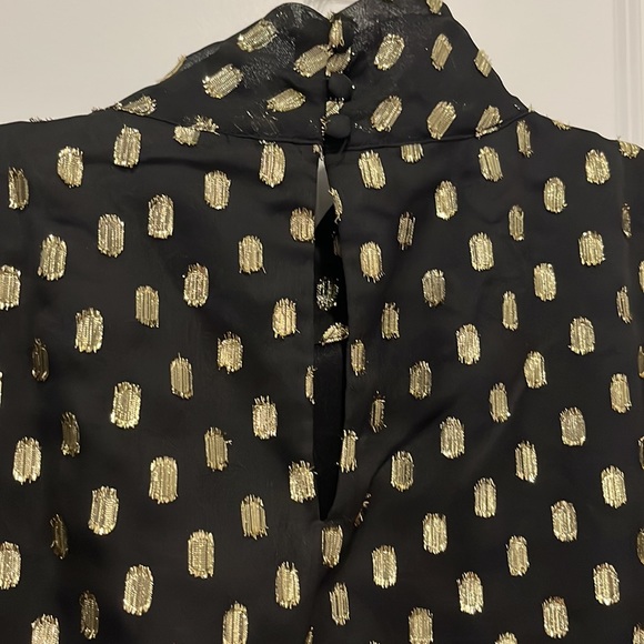 Calvin Klein black and gold dress - Picture 5 of 6